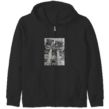 Discover Bobs Burgers in Ruins Zip Hoodies