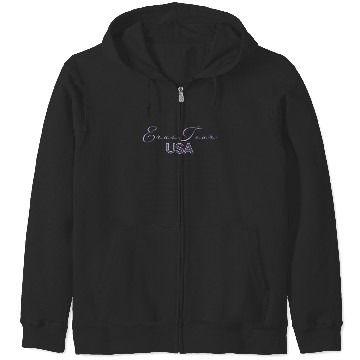 Discover Eras Tour USA Zip Hoodies