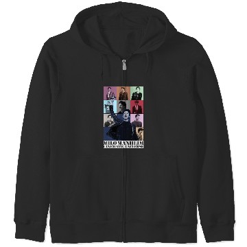 Discover Milo Manheim Cinematic Universe (Eras tour style) Zip Hoodies