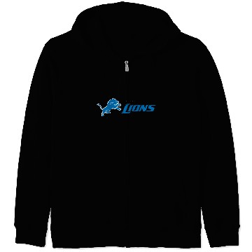 Discover Detroit Lions Logo Zip Hoodies
