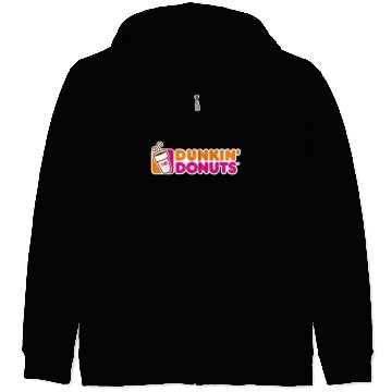 Discover Dunkin Donuts-Logo Zip Hoodies