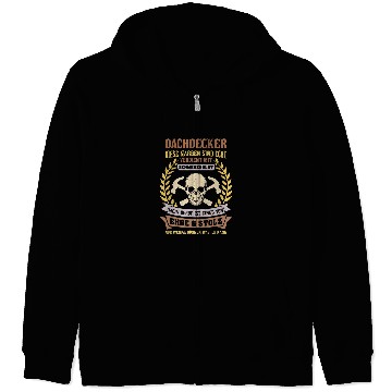 Discover Roofer handyman carpenter construction worker building 2 Zip Hoodies