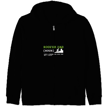 Discover Roofer Roofing Contractor Construction Worker 6 Zip Hoodies