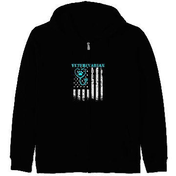 Discover Veterinarian Funny Veterinary Graduate 6 Zip Hoodies