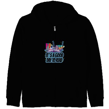Discover book reader reading literature bookworm 91 Zip Hoodies