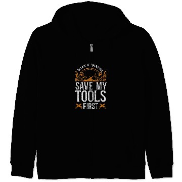 Discover Woodworker Carpenter Tools vintages 27 Zip Hoodies