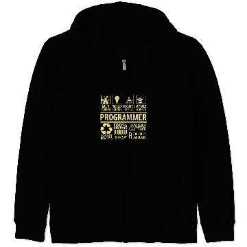 Discover Funny software developer definition composition Techie gifts 1 Zip Hoodies