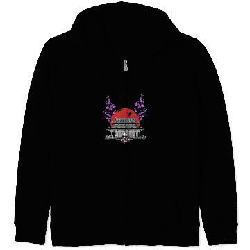 Discover Funny Bear Sakura Tree Panda Bear Japanese Temple Cherry Flower Tree Cute Bears Zip Hoodies