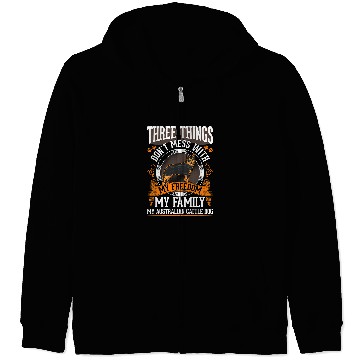 Discover Australian Cattle Dog Blue Heeler Cattle Dog 211 Zip Hoodies