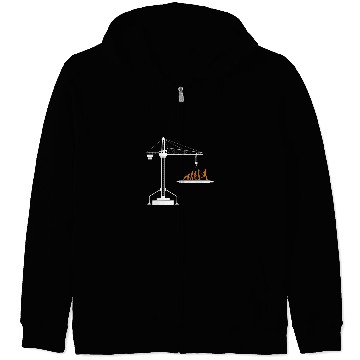 Discover Crane Operator Evolution Zip Hoodies