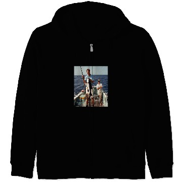 Discover Deepsea Fishing Charter Boat Zip Hoodies