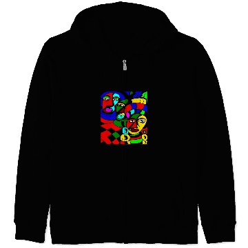 Discover African Art Afrocentric Zip Hoodies