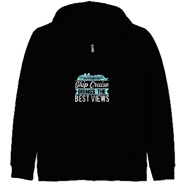 Discover Cruising Ship Cruise Vacation Travel Boat 11 Zip Hoodies