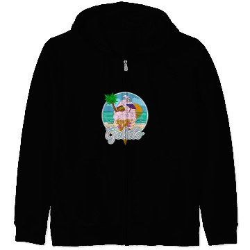Discover Gelato Graphic Strain Artwork Zip Hoodies