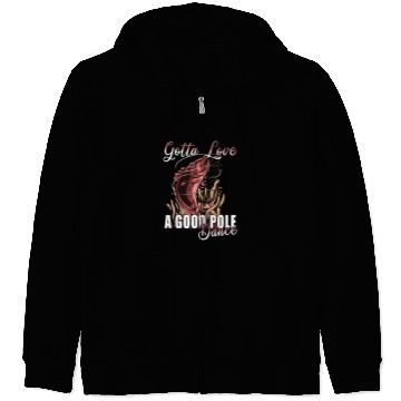 Discover Fishing Poledance 321 Fisher Hook Fisher Zip Hoodies
