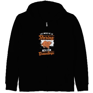 Discover Groundhog Day Marmot Woodchuck Groundhog 1 Zip Hoodies