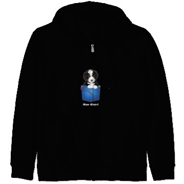 Discover Bernedoodle cute gift mon cheri Zip Hoodies
