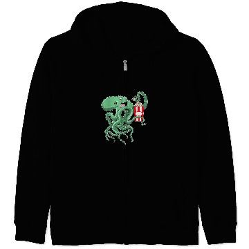 Discover Octopuss Lover Popcorn Zip Hoodies