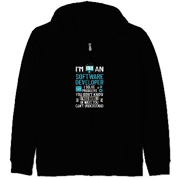 Discover Software Development Engineer Developer Manager Process 2 Zip Hoodies