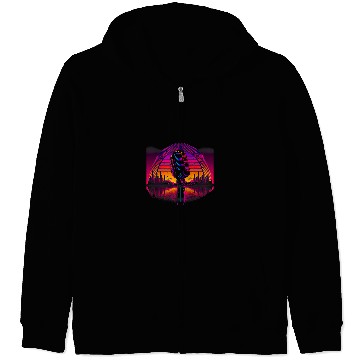 Discover Retro Aesthetic karaoke microphone Singer Zip Hoodies