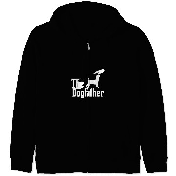 Discover Jack Russel Terrier The Dogfather Funny Dog Zip Hoodies