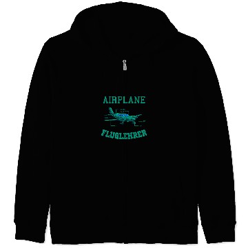 Discover Flight Instructor Pilot Trainer CFI Aviation Enthusiasts 2 Zip Hoodies