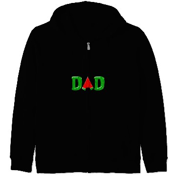 Discover Cool Dad Watermelon Funny Daddy Fruit Eater Melon Fan Gift Zip Hoodies
