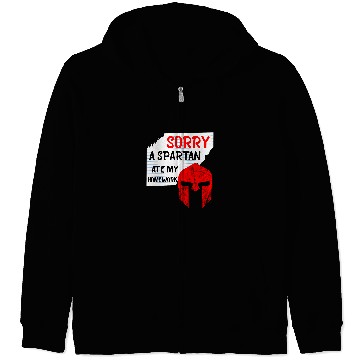 Discover Homework Spartan Student Excuses Sparta Warrior Zip Hoodies