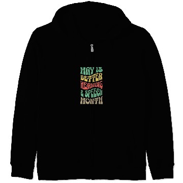 Discover Cute Speech Therapist SLP Therapy Retro 70s vintages 70s Zip Hoodies