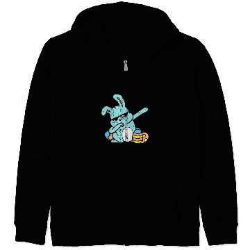 Discover Rabbits Dabbings Bunny Rabbit Egg Hunt Easter Dab Dance Boys Kids Zip Hoodies