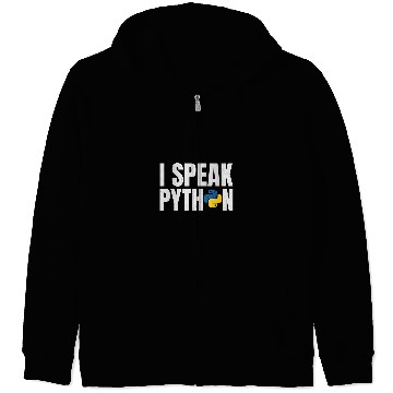 Discover Python Programmer Code SciPy NumPy Geek Nerd Developer Zip Hoodies