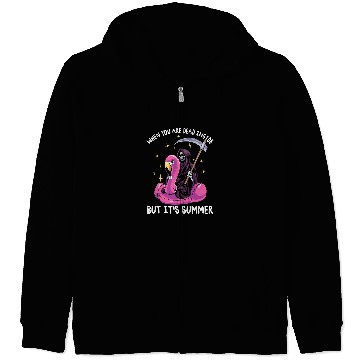 Discover When You Are Deads Inside But Its Summer Grim Reaper 106 Zip Hoodies