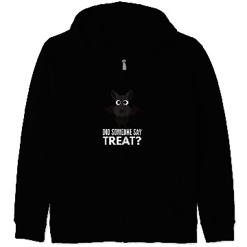 Discover Scottie Dog Halloween Did Someone Say Treat Zip Hoodies