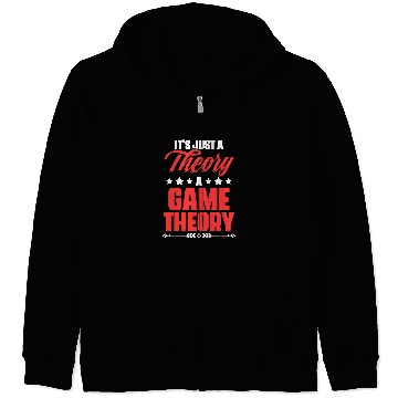 Discover Game Theory Student Mathematician Logical Thinker 2 Zip Hoodies