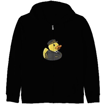 Discover Rubber Duck Pilot Aircraft Ducky Funny Rubber Duck Lover Zip Hoodies