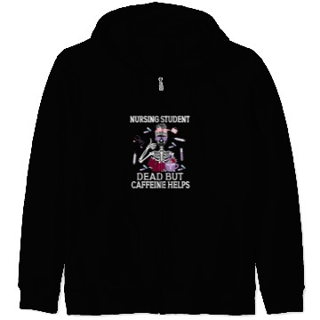 Discover Nursing Student Future nurses In Progress Zip Hoodies