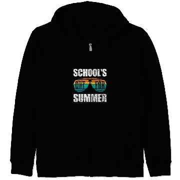 Discover Schools Out For Summer Teacher Summer 11 Zip Hoodies