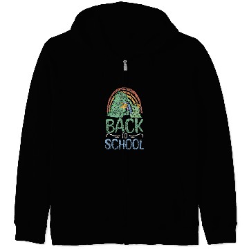 Discover Back To School Pupil Teacher Grade Zip Hoodies