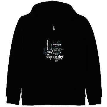 Discover Javascript Software Developer Frontend Engineer Zip Hoodies