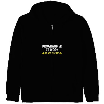 Discover Funny Programmer Software Developer Debugging Men Woman Zip Hoodies