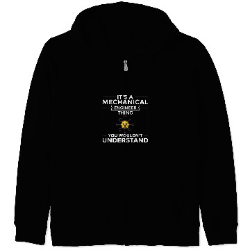 Discover Mechanical Engineering Technology Manager Engineer Student 8 Zip Hoodies