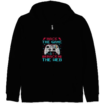 Discover Web Developer Gamer Nerd Video Gaming Computer Programmer Zip Hoodies