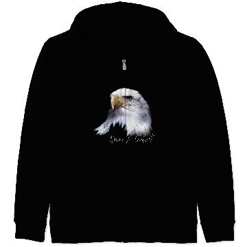 Discover Focus 2Reflect Eagle Motivational And Inspirational Graphic Zip Hoodies