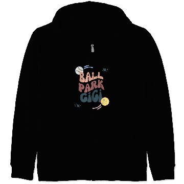 Discover Ball Park Gigi Softball and Baseball Zip Hoodies