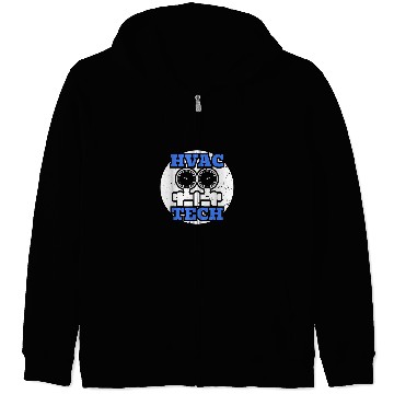 Discover HVAC Tech 1 Zip Hoodies