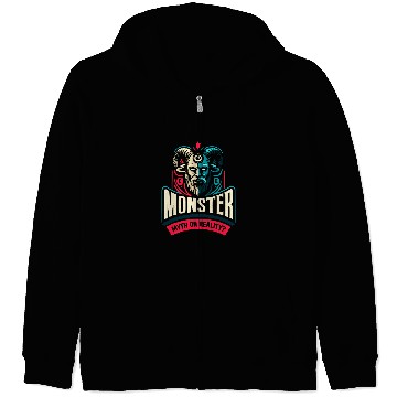 Discover Pope Lick Monster Legendary Creature Cryptozoology Cryptid 12 Zip Hoodies