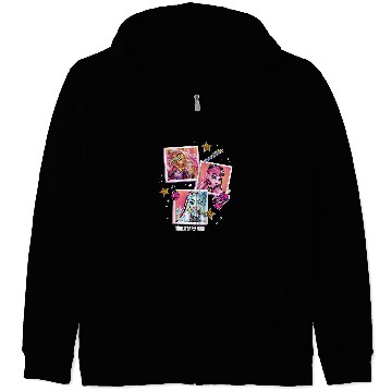 Discover Kids Monster High Student Photo Character Grid Zip Hoodies