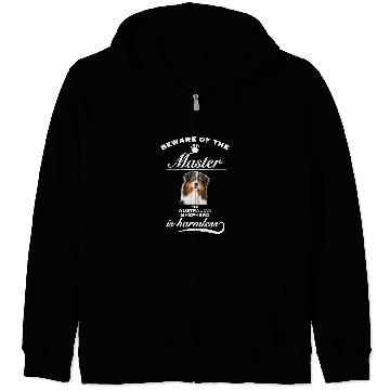 Discover Aussies Aussie Dog Australian Shepherd Master Zip Hoodies