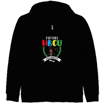 Discover Future HBCU Grad History Black College Youth Black Boy 13 Zip Hoodies
