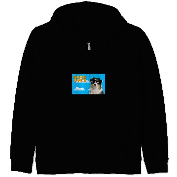 Discover Australian Shepherd Pet 8Bit Game Over Zip Hoodies